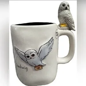 Hedwig Rae's Rae Dunn | Dining | Rae Dunn Harry Potter 3d Hedwig Coffee Mug Wowl ...